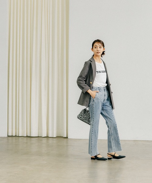 GLOBAL WORK（グローバルワーク）の「GOODデニムフレアパンツ