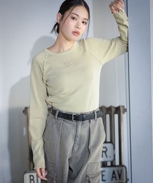 PBLIM | PBLIM/ロゴシシュウリブプルオーバー(Tシャツ/カットソー)