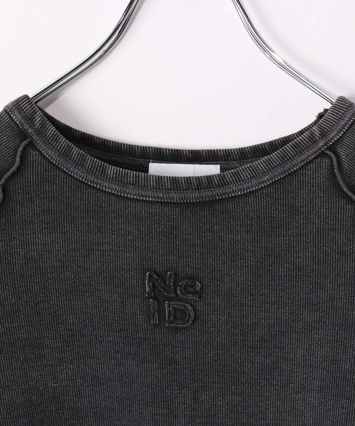 PBLIM（ページボーイリム）の「PBLIM/ロゴシシュウリブプルオーバー（Tシャツ/カットソー・レディース・イエロー/ブラック/グレー・FREE）」の22枚目の写真