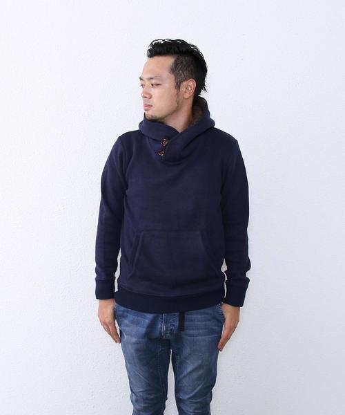 coen(コーエン)の「ボリュームネックパーカー【ブラック⇒WEB限定カラー】(パーカー・メンズ・ブラック/グレー/ベージュ/ネイビー・X-LARGE/LARGE/MEDIUM/SMALL)」の21枚目の写真