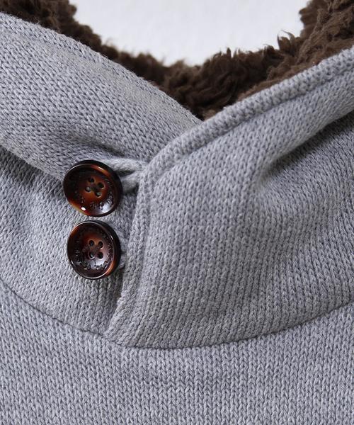 coen(コーエン)の「ボリュームネックパーカー【ブラック⇒WEB限定カラー】(パーカー・メンズ・ブラック/グレー/ベージュ/ネイビー・X-LARGE/LARGE/MEDIUM/SMALL)」の16枚目の写真