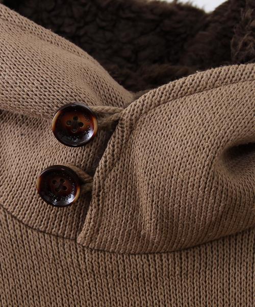 coen(コーエン)の「ボリュームネックパーカー【ブラック⇒WEB限定カラー】(パーカー・メンズ・ブラック/グレー/ベージュ/ネイビー・X-LARGE/LARGE/MEDIUM/SMALL)」の18枚目の写真