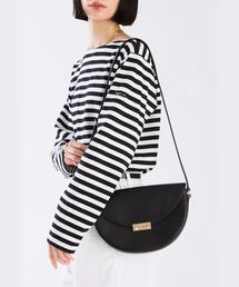 ★美品★ アニエスベー agnse.b ワンショルダーバッグ ナイロン 牛革 未使用級】agnes b. ナイロンショルダーバッグ 2WAY グレー