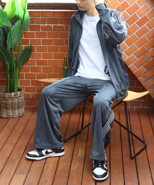 8(eight)(エイト)の「トリコットライントラックジャケット(ジャージ・メンズ・チャコールグレー/ナチュラル/ブラック/グリーン系その他・MEDIUM/X-LARGE/LARGE)」の5枚目の写真