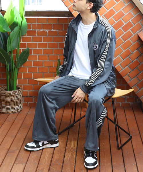 8(eight)(エイト)の「トリコットライントラックジャケット(ジャージ・メンズ・チャコールグレー/ナチュラル/ブラック/グリーン系その他・MEDIUM/X-LARGE/LARGE)」の11枚目の写真