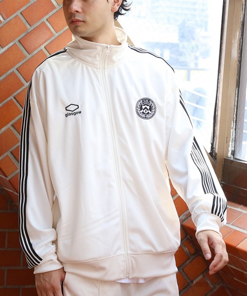 8(eight)(エイト)の「トリコットライントラックジャケット(ジャージ・メンズ・チャコールグレー/ナチュラル/ブラック/グリーン系その他・MEDIUM/X-LARGE/LARGE)」の12枚目の写真