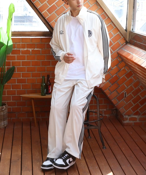 8(eight)(エイト)の「トリコットライントラックジャケット(ジャージ・メンズ・チャコールグレー/ナチュラル/ブラック/グリーン系その他・MEDIUM/X-LARGE/LARGE)」の14枚目の写真