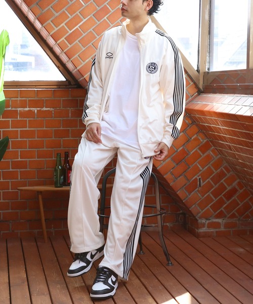 8(eight)(エイト)の「トリコットライントラックジャケット(ジャージ・メンズ・チャコールグレー/ナチュラル/ブラック/グリーン系その他・MEDIUM/X-LARGE/LARGE)」の15枚目の写真