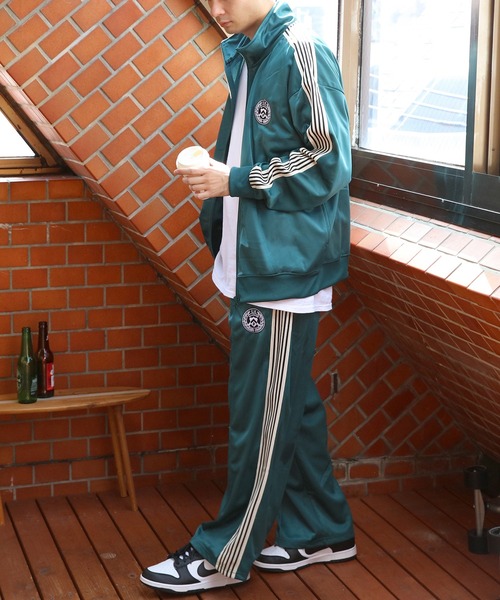 公式完売品2025SS 現行モデル 新品タグ付 MHL エアコットン ジャージ セール】トリコットライントラックジャケット（ジャージ）｜8(eight