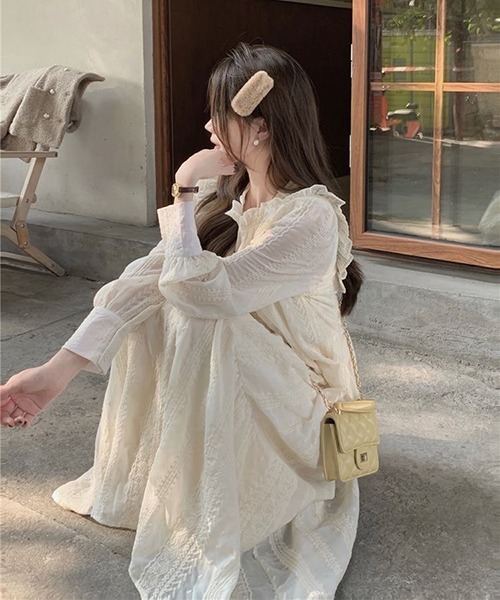 gossip!ロサンゼルス(ゴシップロサンゼルス)の「ワンピース(ワンピース・レディース・オフホワイト・L/M)」の12枚目の写真