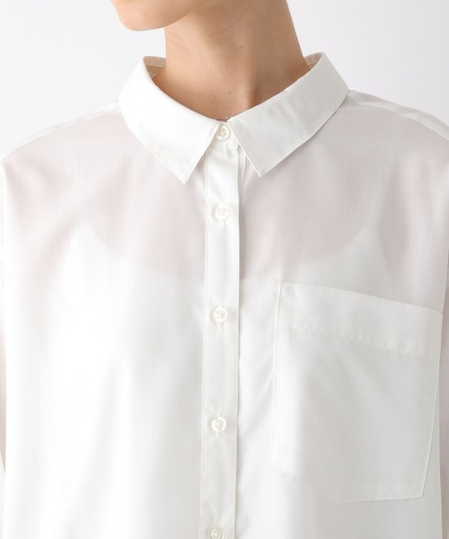 LEPSIM(レプシィム)の「アソートシャツ 143060(シャツ/ブラウス・レディース・アイボリー/ライトブルー・FREE)」の14枚目の写真