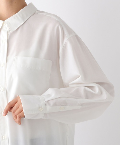 LEPSIM(レプシィム)の「アソートシャツ 143060(シャツ/ブラウス・レディース・アイボリー/ライトブルー・FREE)」の15枚目の写真