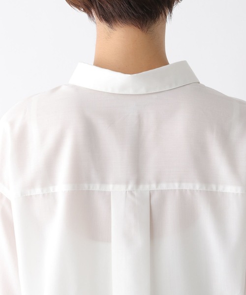 LEPSIM(レプシィム)の「アソートシャツ 143060(シャツ/ブラウス・レディース・アイボリー/ライトブルー・FREE)」の18枚目の写真