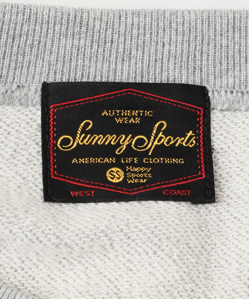 Spick & Span(スピックアンドスパン)の「SUNNY SPORTS / サニースポーツ 別注ダメージロゴスウェット(スウェット・レディース・グレー/ホワイト・FREE)」の20枚目の写真