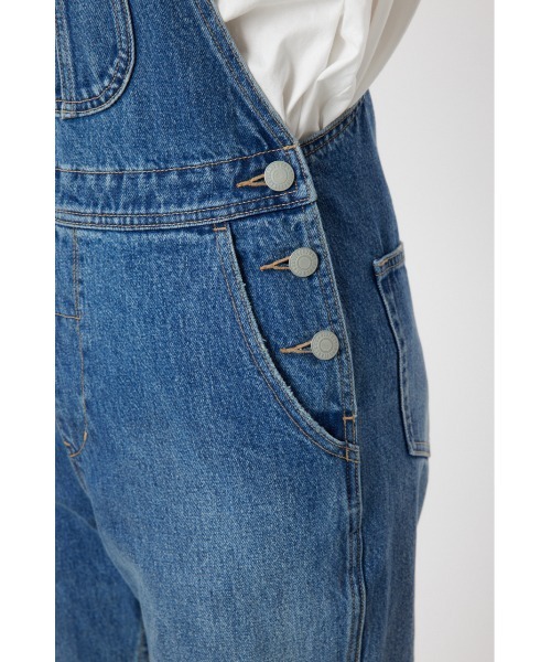 RODEO CROWNS WIDE BOWL（ロデオクラウンズワイドボウル）の「カラージップフレアオーバーオール（サロペット/オーバーオール・レディース・ブラック/ブルー・MEDIUM/SMALL）」の17枚目の写真