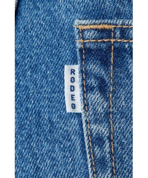 RODEO CROWNS WIDE BOWL（ロデオクラウンズワイドボウル）の「カラージップフレアオーバーオール（サロペット/オーバーオール・レディース・ブラック/ブルー・MEDIUM/SMALL）」の19枚目の写真