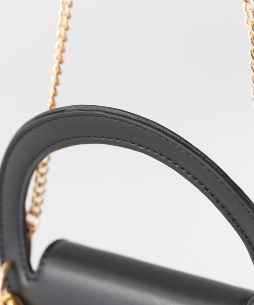 ROOPTOKYO(ループトウキョウ)の「2WAY チェーンストラップ スクエアマイクロミニバッグ ショルダーバッグ(ショルダーバッグ・レディース・ホワイト/ピンク/ベージュ/ブラック・FREE)」の9枚目の写真