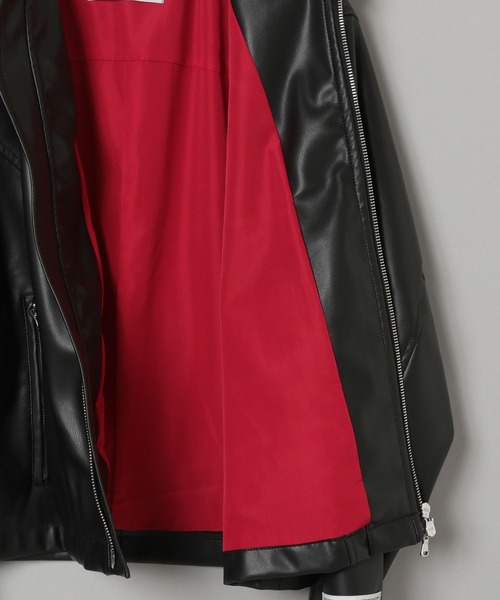 マチャット　 エコレザー　ブルゾン machatt エコレザーアウター