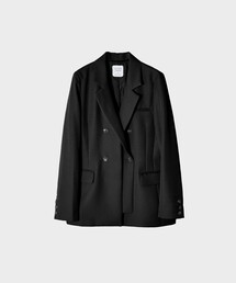UNITED TOKYO | ストレートレイヤージャケット-セットアップ着用可能-(テーラードジャケット)
