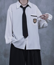 Ellno Loset by らい | 【らいコラボ】エンブレムワッペンシャツ(シャツ/ブラウス)