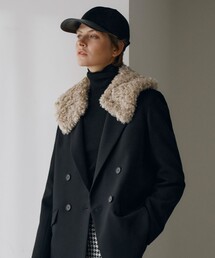 シャギーコート」に該当するイエロー/黄色系のファッション通販