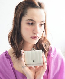 style code（スタイルコード）の「【MERCURYDUO/マーキュリーデュオ】ストライプキルティング　口金ミニ財布（財布）」