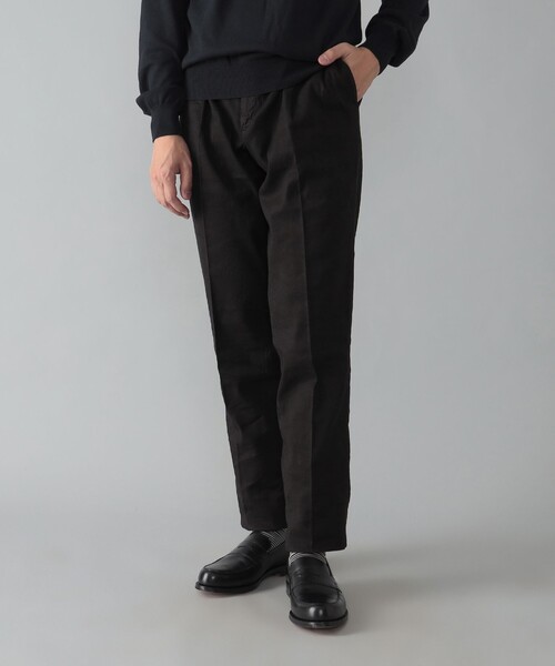 別注】BRIGLIA 1949 / BG02 リネンコットン 2プリーツ スラックス