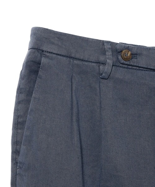 BRILLA per il gusto（ブリッラペルイルグースト）の「【別注】BRIGLIA 1949 / BG02 リネンコットン 2プリーツ スラックス（その他パンツ・メンズ・ネイビー/ブラック・42/48/44/52）」の9枚目の写真