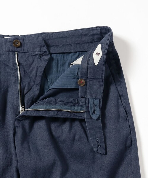 BRILLA per il gusto（ブリッラペルイルグースト）の「【別注】BRIGLIA 1949 / BG02 リネンコットン 2プリーツ スラックス（その他パンツ・メンズ・ネイビー/ブラック・42/48/44/52）」の8枚目の写真