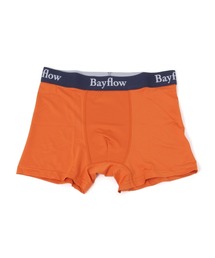 BAYFLOW（ベイフロー）の「無地ロゴリブアンダーウェア（ボクサーパンツ）」