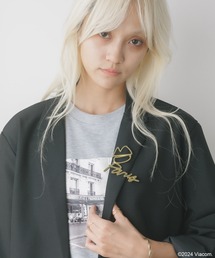PARKS TOKYO SELECT(p[NXgELEZNg)EMILY IN PARIS × FUDGE / BROOCH   SET(u[`/RT[W)