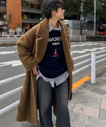《手洗い可能》ロゴジャガード2WAYニット(タワー)