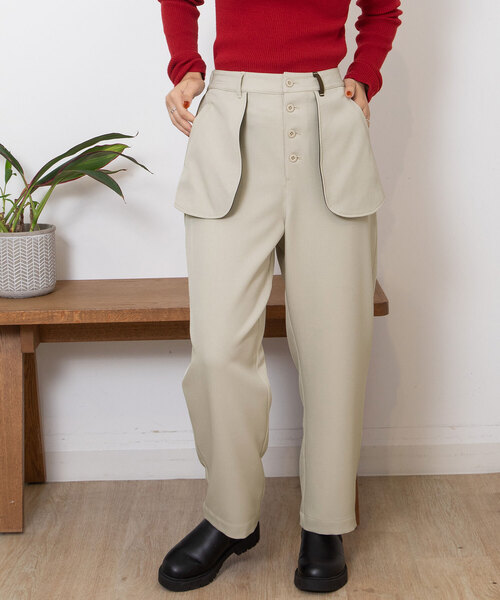 【セール】アウトポケットコクーンパンツ（その他パンツ）｜POU DOU DOU（プードゥドゥ）