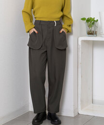 アウトポケットコクーンパンツ