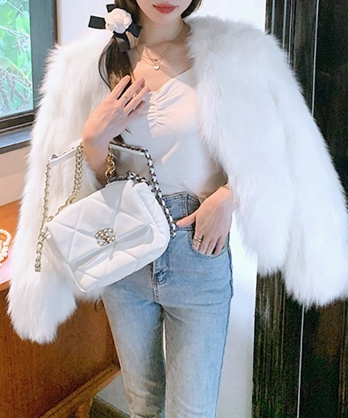 【セール】ノーカラーエコファージャケット（ノーカラージャケット）｜Riff（リフ）