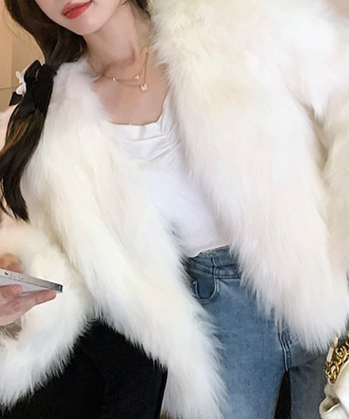 【セール】ノーカラーエコファージャケット（ノーカラージャケット）｜Riff（リフ）