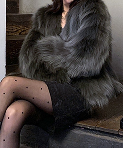 【セール】ノーカラーエコファージャケット（ノーカラージャケット）｜Riff（リフ）