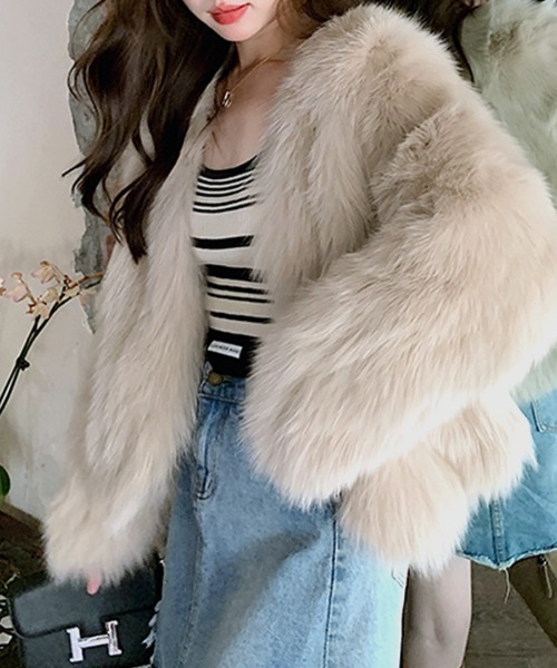 【セール】ノーカラーエコファージャケット（ノーカラージャケット）｜Riff（リフ）