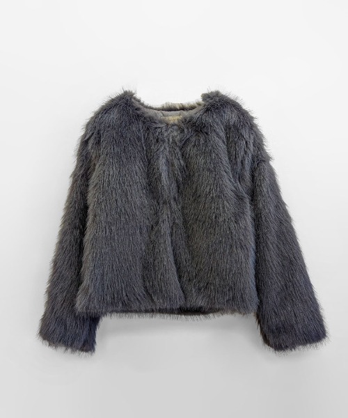 【セール】ノーカラーエコファージャケット（ノーカラージャケット）｜Riff（リフ）