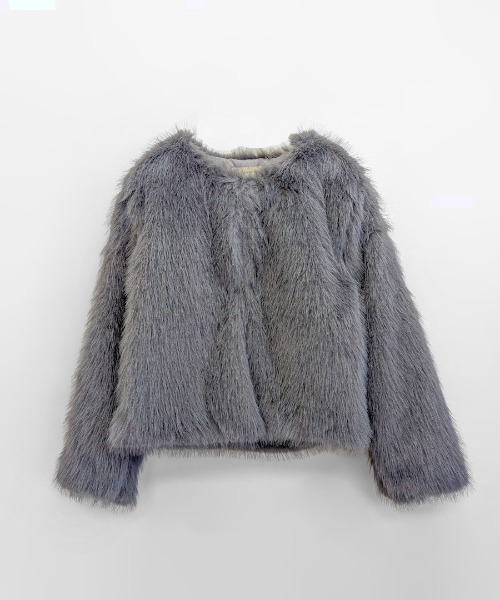 セール】ノーカラーエコファージャケット（ノーカラージャケット