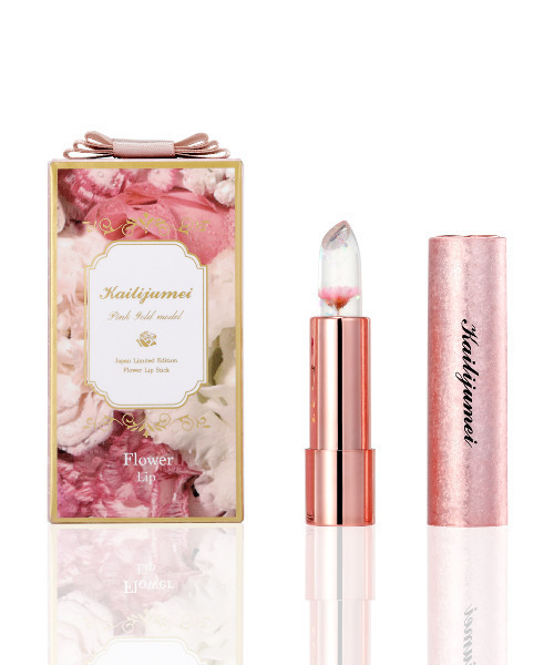 Kailijumei（カイリジュメイ）の「〈Kailijumei/カイリジュメイ〉My Wish Collection/フラワーリップ クリアタイプ＆ハンドクリーム キット（コスメキット/ギフトセット・レディース・ピンク・ONE SIZE）」の2枚目の写真