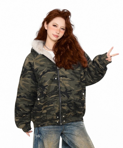 セール】【新色追加】厚手ジャケット 裏起毛トップス 韓国防風防寒