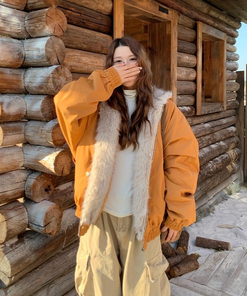 セール】【新色追加】厚手ジャケット 裏起毛トップス 韓国防風防寒