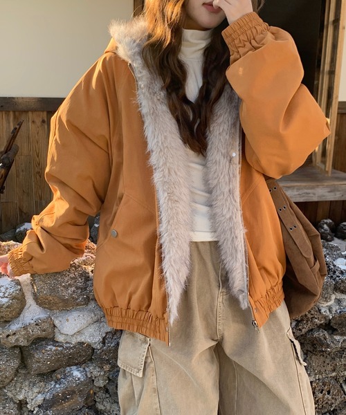 セール】【新色追加】厚手ジャケット 裏起毛トップス 韓国防風防寒