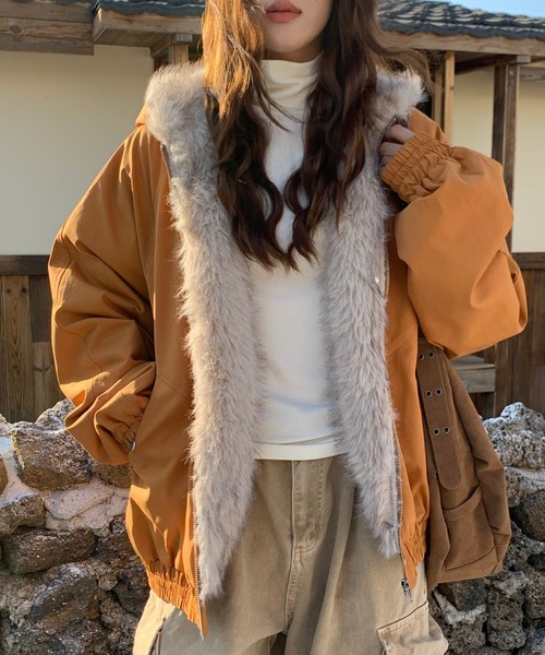 セール】【新色追加】厚手ジャケット 裏起毛トップス 韓国防風防寒