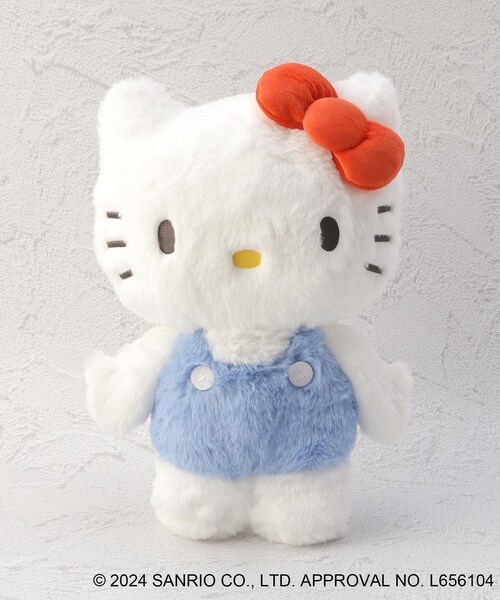 one'sterrace(ワンズテラス)の「サンリオキャラクターズ ぬいぐるみ ぴょこりん キティ(おもちゃ・レディース・ホワイト系9・99)」の1枚目の写真