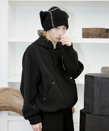 CONZ | ショートフードブルゾン2(ブルゾン)