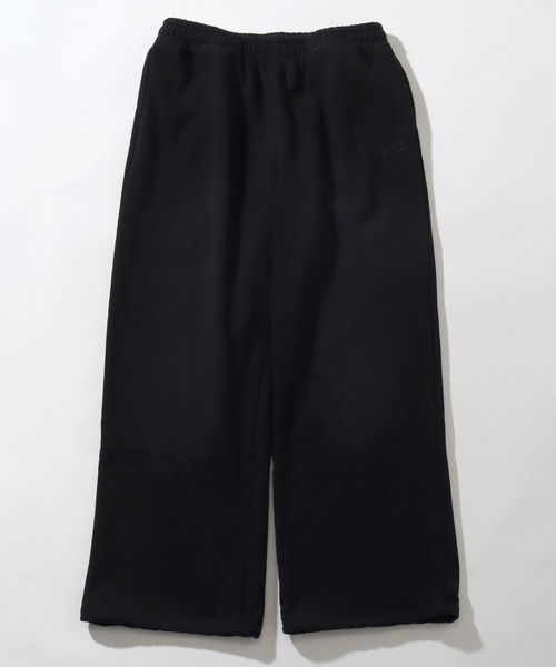 SEQUENZ(シークエンズ)の「【SEQUENZ/シークエンズ】LOGO APPLIQUE SWEAT PANTS / 裏起毛 アートワークデザイン ヴィンテージライク スウェットパンツ(スウェットパンツ・メンズ・ダークブラウン/ピンク系その他/ブラック・L/M)」の20枚目の写真