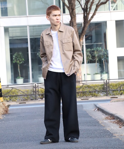 SEQUENZ(シークエンズ)の「【SEQUENZ/シークエンズ】LOGO APPLIQUE SWEAT PANTS / 裏起毛 アートワークデザイン ヴィンテージライク スウェットパンツ(スウェットパンツ・メンズ・ダークブラウン/ピンク系その他/ブラック・L/M)」の8枚目の写真
