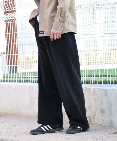 SEQUENZ(シークエンズ)の「【SEQUENZ/シークエンズ】LOGO APPLIQUE SWEAT PANTS / 裏起毛 アートワークデザイン ヴィンテージライク スウェットパンツ(スウェットパンツ・メンズ・ダークブラウン/ピンク系その他/ブラック・L/M)」の5枚目の写真